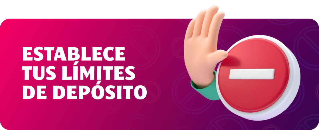 Establece tus límites de depósito